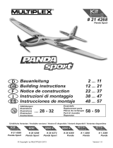 MULTIPLEX Panda Sport El manual del propietario
