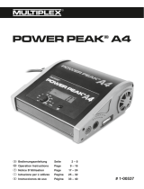 MULTIPLEX Power Peak A4 El manual del propietario