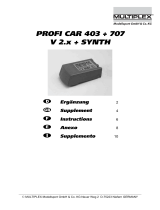 MULTIPLEX PROFI CAR 403 El manual del propietario
