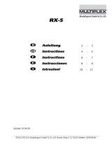 MULTIPLEX Rx 5 El manual del propietario