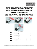 MULTIPLEX Rx 7 9 12 Mpcm El manual del propietario
