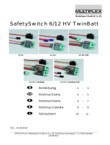 MULTIPLEX SafetySwitch 12 HV M6 El manual del propietario