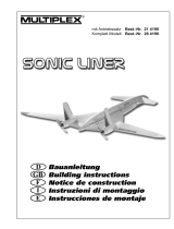 MULTIPLEX Sonicliner El manual del propietario