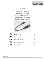 MULTIPLEX Zebra Schueleradapter El manual del propietario