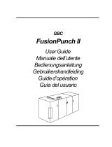 MyBinding GBC Fusion Punch II Manual de usuario
