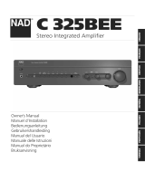 NAD Electronics C 325BEE Manual de usuario