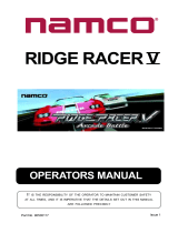 NAMCO Ridge Racer V Arcade Battle Manual de usuario