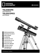 National Geographic 114/900 Reflector Telescope AZ El manual del propietario