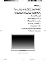 NEC AccuSync LCD24WMCX El manual del propietario