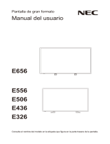 NEC E506 El manual del propietario