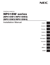 NEC NP01SW2 El manual del propietario