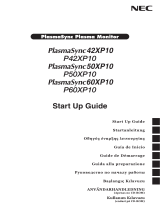 NEC PlasmaSync® 60XP10 El manual del propietario