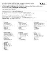 NEC WM-46UN-L Manual de usuario
