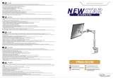 Neomounts Newstar 2 x Monitor desk mount 10" - 24" Swivelling/tiltable, Swivelling Manual de usuario