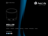 NGS Black Roller Manual de usuario