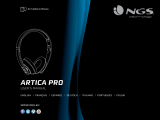 NGS White Artica Pro bluetooth Manual de usuario