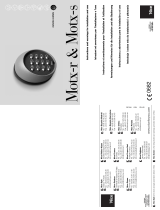 Nice Automation PMLMOTXR Manual de usuario