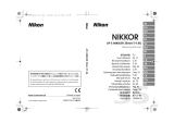 Nikkor 35MMF/1.4G Manual de usuario