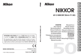 Nikon 50mm F/1.8 Manual de usuario