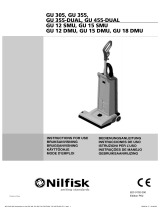 Nilfisk GU 15 DMU Manual de usuario