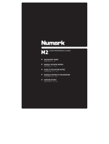 Numark M 2 Black Manual de usuario