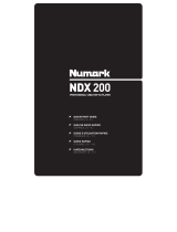 Numark Industries NDX200 Manual de usuario