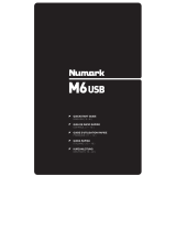 Numark  M6 USB  Manual de usuario