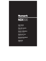 Numark NDX 500 Manual de usuario