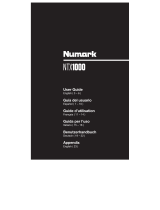 Numark  NTX1000  Manual de usuario
