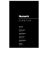 Numark Scratch 24-Bit 2-Channel DJ Scratch Mixer Manual de usuario