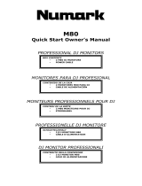 Numark Industries M80 Manual de usuario