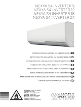 Olimpia Splendid NEXYA S4 inverter 9/12/18/24 Manual de usuario