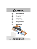 Olympia 4 in1 SET (mit A 330 PLUS) El manual del propietario