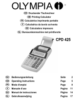 Olympia CPD 445 El manual del propietario