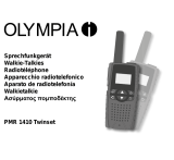 Olympia PMR 1410 El manual del propietario