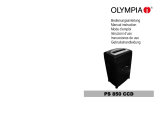 Olympia PS 850 CCD Instrucciones de operación