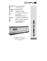 Olympia TB 1280 El manual del propietario