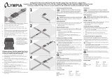 Olympia TSA 400 Cross-Luggage Strap  El manual del propietario