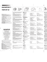 Olympus AF 50 Manual de usuario