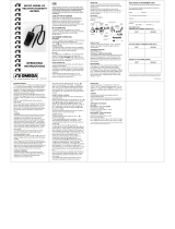 Omega RH202 and RH-202L El manual del propietario