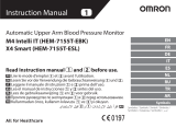 Omron M4 Intelli IT - HEM-7155T-EBK El manual del propietario