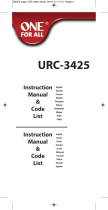 Universal Electronics OARC05G Manual de usuario