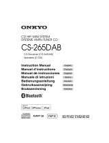 ONKYO CS-265DAB Manual de usuario