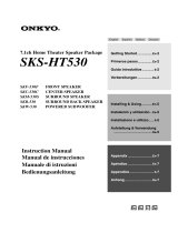 ONKYO SKS-HT530 Manual de usuario