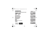 ONKYO UP-A1 Manual de usuario