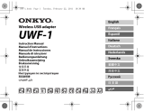 ONKYO UWF-1 El manual del propietario