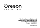 Oregon Scientific 086L004438-013 Manual de usuario