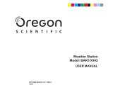 Oregon Scientific BAR310HG Manual de usuario