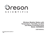 Oregon Scientific BAR688HG Manual de usuario