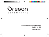 Oregon Scientific GP123 Manual de usuario